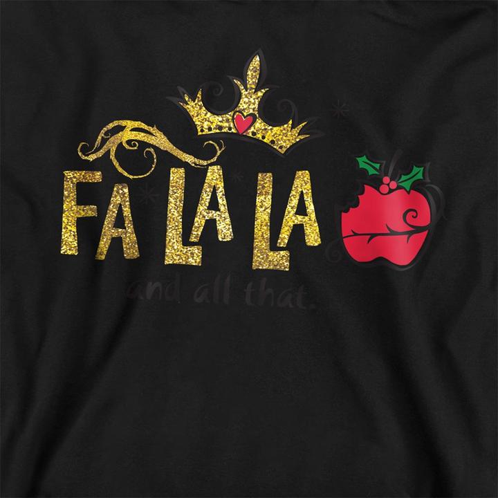 Produktbild Snow White Fa La La And All That Kapuzenpullover weihnachtliches Design (128)