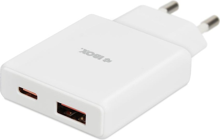 iBox C-43 Slim GaN PD30W mains charger white (30 W)