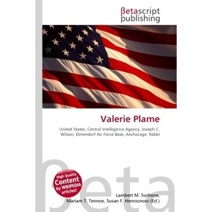 Valerie Plame, Fachbücher von Susan F. Marseken, Miriam T. Timpledon, Lambert M. Surhone