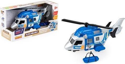 Actual product image Teamsterz Police Helicopter with lights and sounds