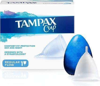 Actual product image Tampax Menstrual Cup Regular Flow