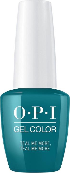 Immagine prodotto OPI GelColor GC G45B Teal Me More-Teal Me More Smalto per unghie da donna 0,25 oz. (Alzavola Me di più, Smalto)