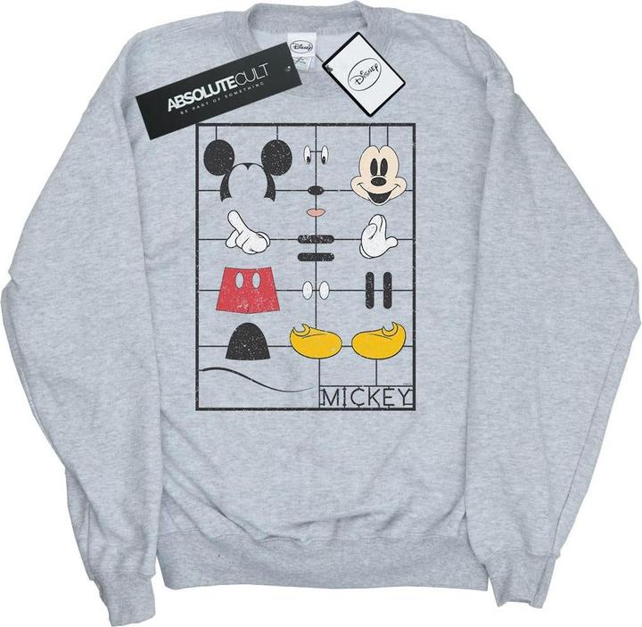 Immagine prodotto Disney Mickey Mouse Construction Kit Felpa Donna (XXL)