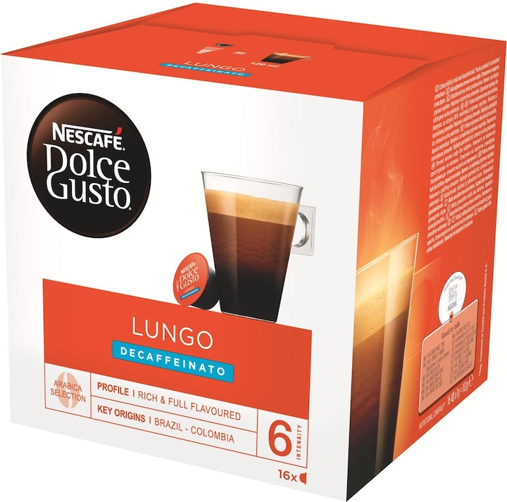Image du produit Nescafé Dolce Gusto Lungo Decaf (16 x Port.)