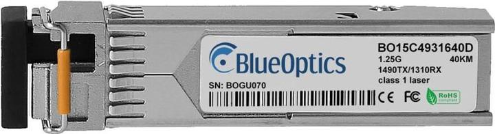 Produktbild BlueOptics Kompatibler Huawei LE2MGSC40ED0 © BO15C4931640D SFP Transceiver, LC-Simplex, 1000BASE-BX-D, Singlemo