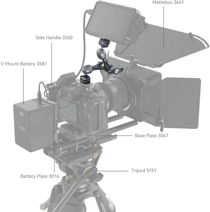 Actual product image SmallRig 4194 Rosette arm (7â)