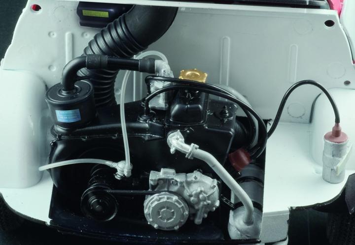 Actual product image Italeri Fiat 500F 1968