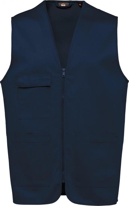Kariban Polycotton-Weste mit mehreren Taschen (M)