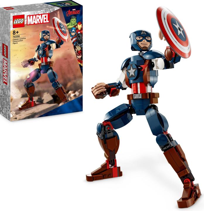 Actual product image LEGO Captain America Building Figure (76258, LEGO Marvel)