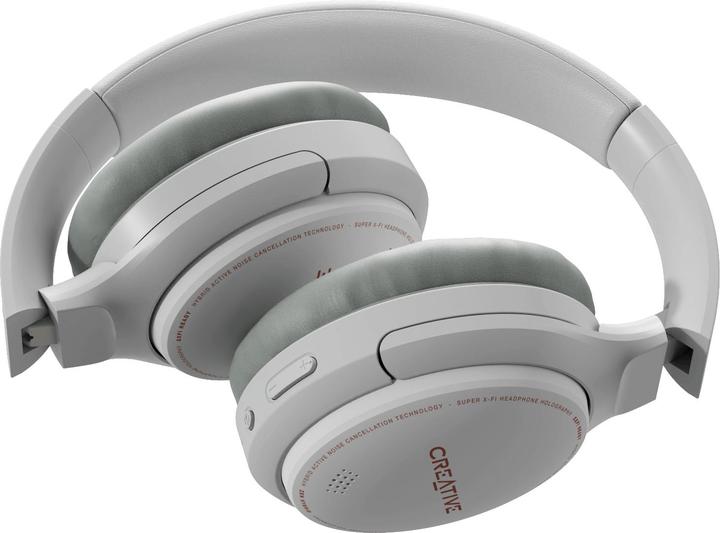 Productafbeelding Creative crea hoofdtelefoon zen hybride wit (ANC, 27 h, Draadloze, Bedraad)