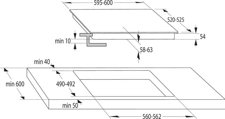 Actual product image Gorenje GI6401WSC