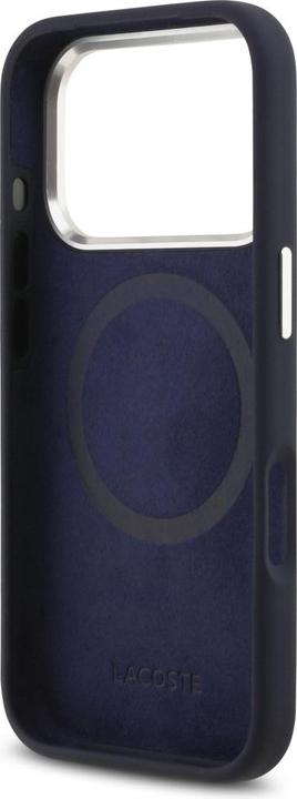 Immagine prodotto Lacoste Case Silicone Metal Logo MagSafe for iPhone 17 Pro navy blue (Apple iPhone 17 Pro)