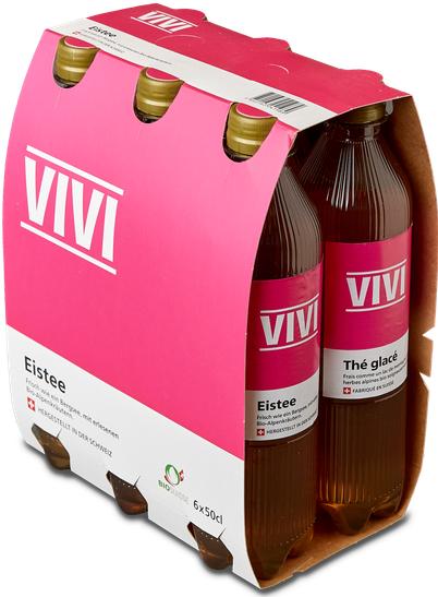 Actual product image Vivi Iced tea (6 x 50 cl)