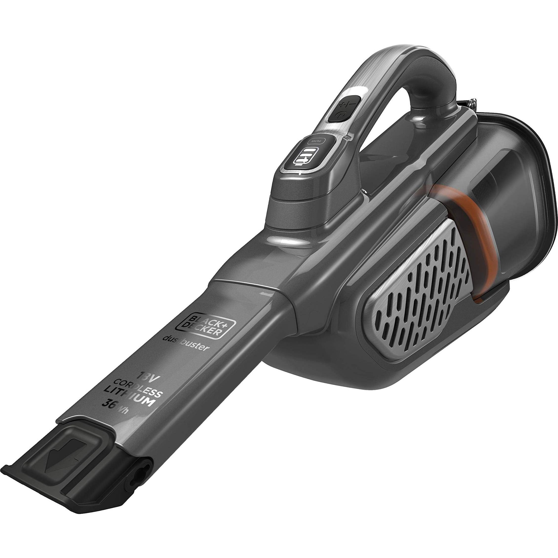 Black & Decker BHHV520JFQW, Staubsauger, Silber, Schwarz