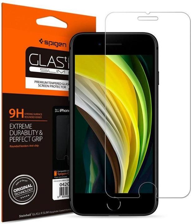 Productafbeelding Spigen Glass.tR Slim HD (1 Stuk, Apple iPhone SE (2e generatie))