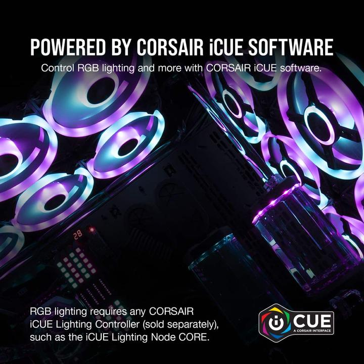 Produktbild Corsair iCUE QL140 RGB (140 mm, 1 x)