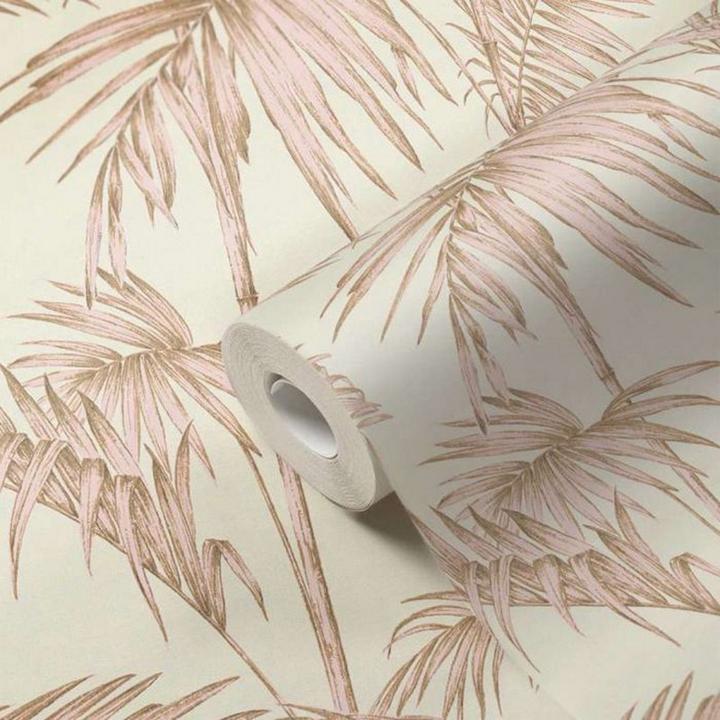 Actual product image AS Creation Lola Paris textured wallpaper palm leaf (53 x 1000 cm)