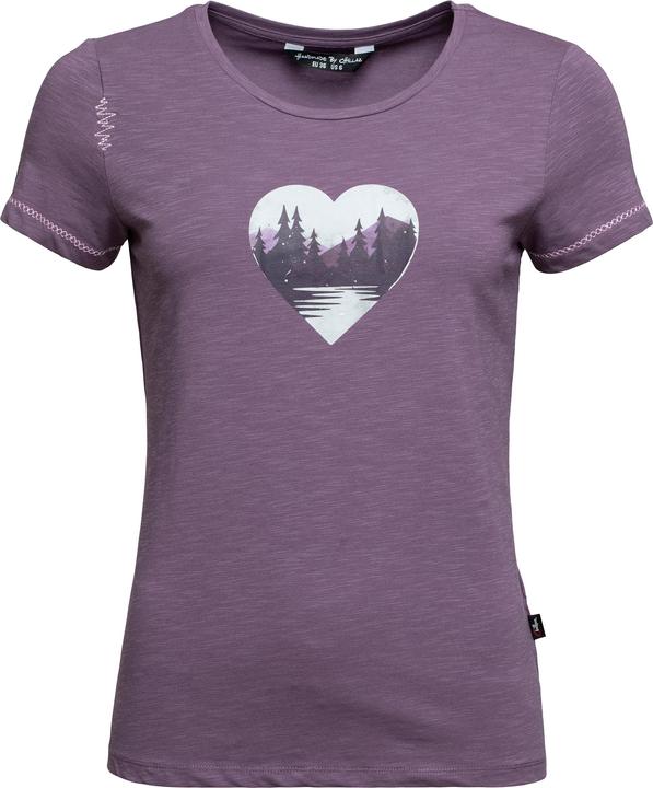 Chillaz Women's Gandia Mountain Heart T-Shirt (42, XL)
