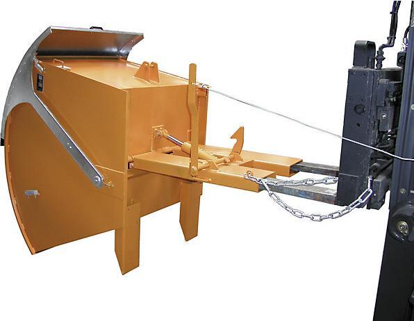 Produktbild eurokraft pro Kippbehälter mit Runddeckel (750 l)