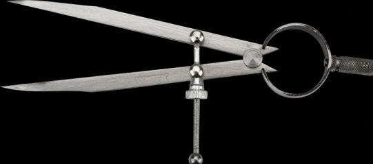 Produktbild Topex compass 125mm with guide (31C701)