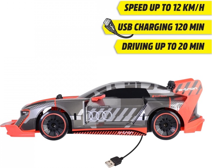 Immagine prodotto Dickie Auto da drift RC Audi S1 E-Tron Quattro, RTR
