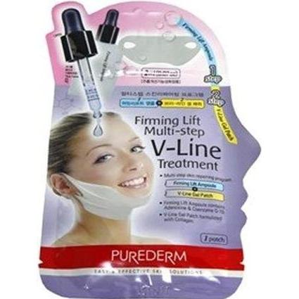 Purederm, Gesichtsmaske, V-Line Firming Lift Multi-Step Treatment 2-Step Firming Treatment On