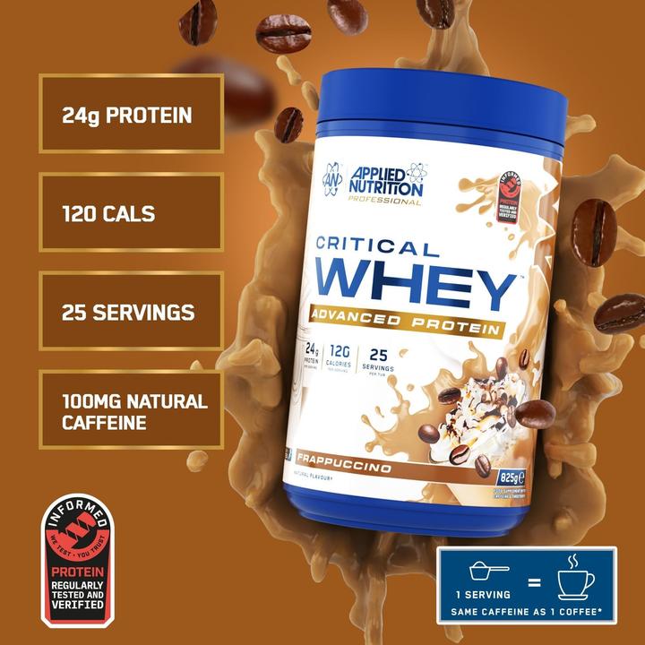 Actual product image Applied Nutririon Critical Whey (825 g, Coffee)