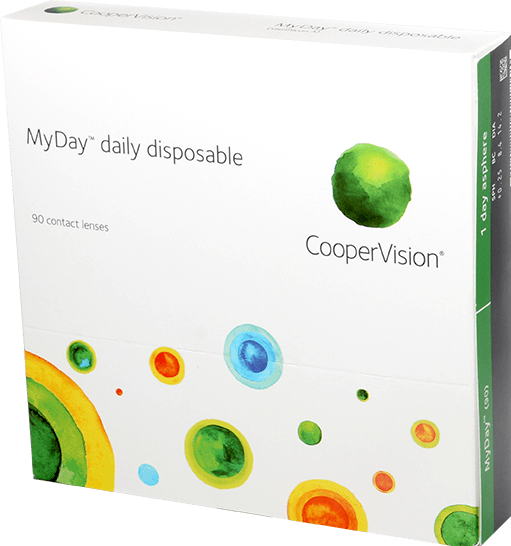 Actual product image MyDay Daily Disposables (90 Piece, Daily lens, Spherical)