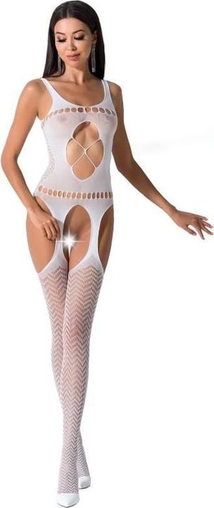 Image du produit Passion Femme Bs057 Bodystocking Noir Une Taille (Taille unique)