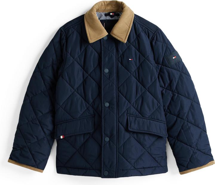 Produktbild Tommy Hilfiger Contrast Collar Quilted Jacket (170)