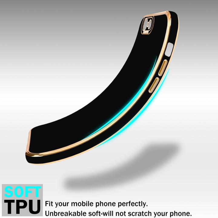 Image du produit Cadorabo Étui en TPU avec protection pour appareil photo pour Apple iPhone 6 / 6S (Apple iPhone 6)
