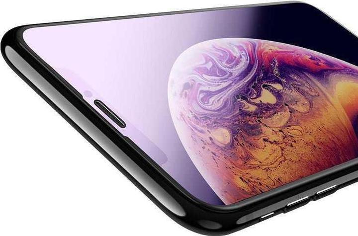 Produktbild Devia Van Anti-blue Ray Full Screen Tempered Glass iPhone XR (6.1) black (10pcs) (10 Stück, Apple iPhone XR)