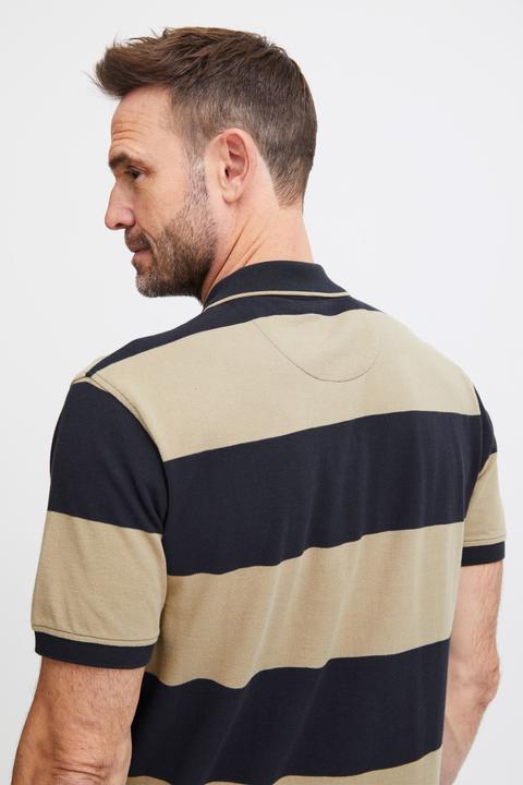 Image du produit FQ1924 FQPeter stripe polo w badge 21900639 (XL)