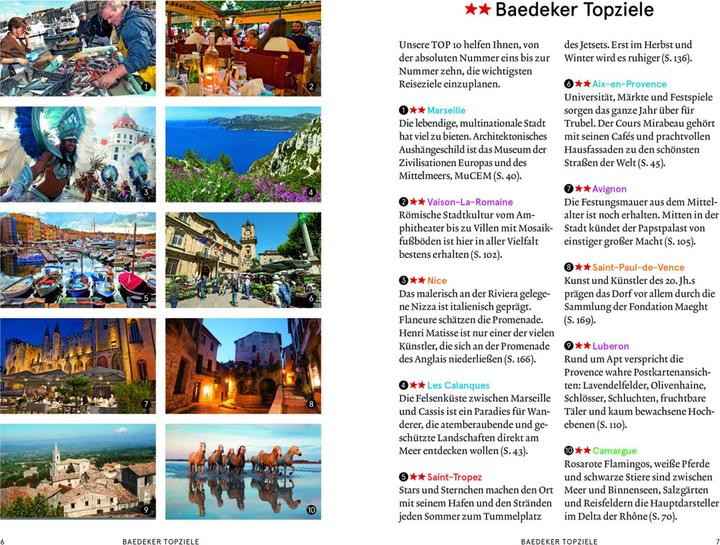 Actual product image SMART Reiseführer Provence (German, Peter Bausch, Rita Henss, 2023)