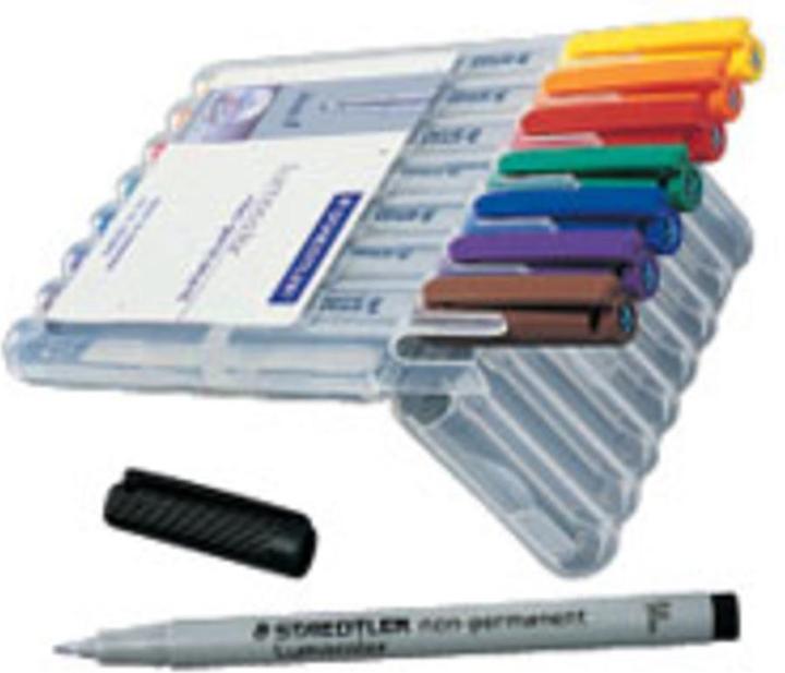 Actual product image Staedtler Lumocolor non-permanent (Multicoloured, 0.60 mm, 8 x)
