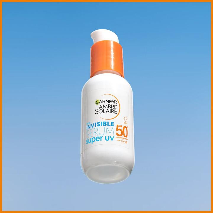 Actual product image Garnier Ambre Solaire Super UV (Sun cream face, SPF 50+, 30 ml)