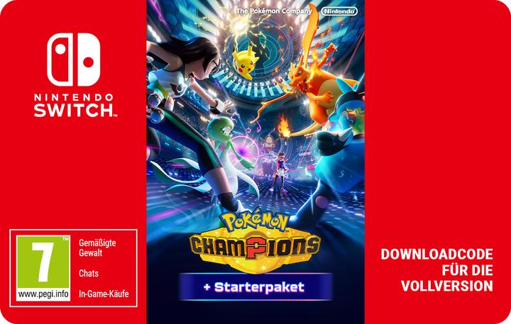 Produktbild Nintendo Pokemon Champions + Starter Pack Digital Code (Switch)