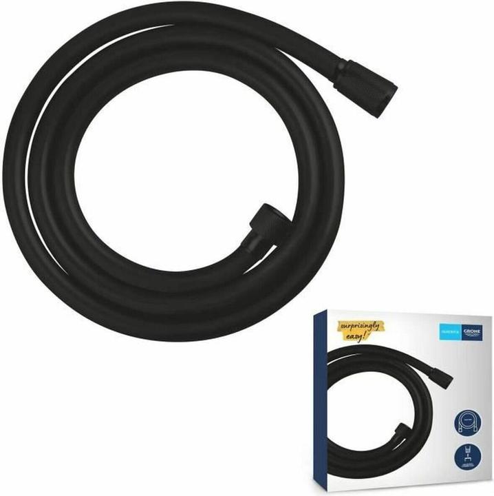 Produktbild Grohe Vitalio Flex QuickFix Brauseschlauch, 1500mm, universal, mattschwarz (150 cm)