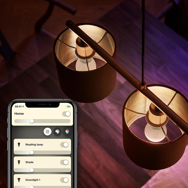 Actual product image Philips Hue White Luster BT (E14, 5.70 W, 470 lm, 1 x, G)