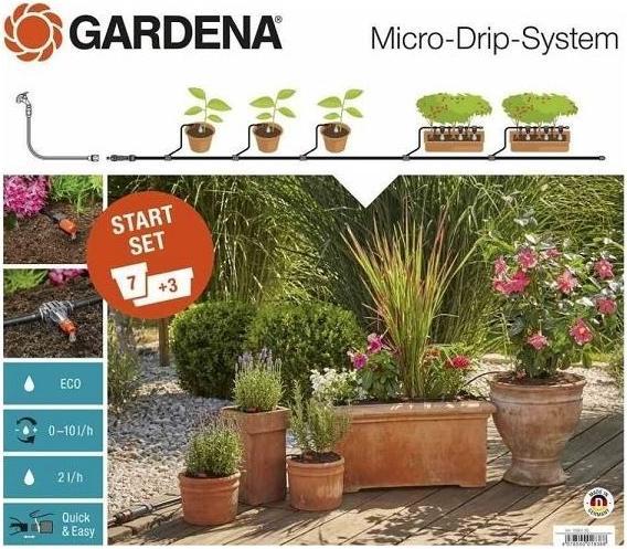 Productafbeelding Gardena MDS startset plantenpotten (Set druppelirrigatie)