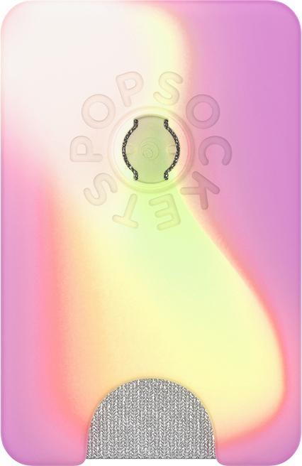 Actual product image PopSockets PopWallet + Magsafe Aurange, Befestigung: Magnet