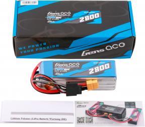 Produktbild Gens Ace G-Tech Soaring 2800mAh 14.8V 60C 4S1P LiPo XT60 (14.80 V, 2800 mAh)