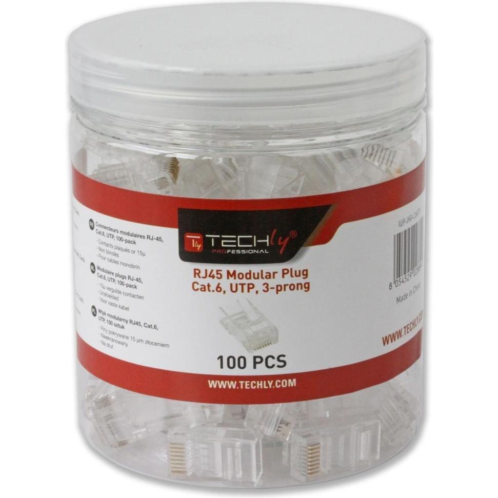 Thumbnail - Techly, Kabelverbindung, IWP-JAR-C6RTY Drahtverbinder RJ45