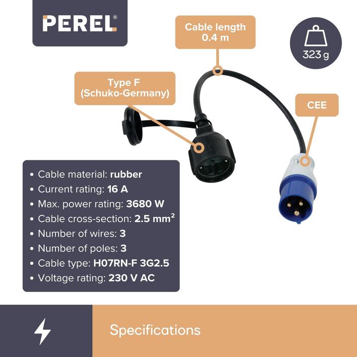 Immagine prodotto Velleman Cavo adattatore (0.40 m)