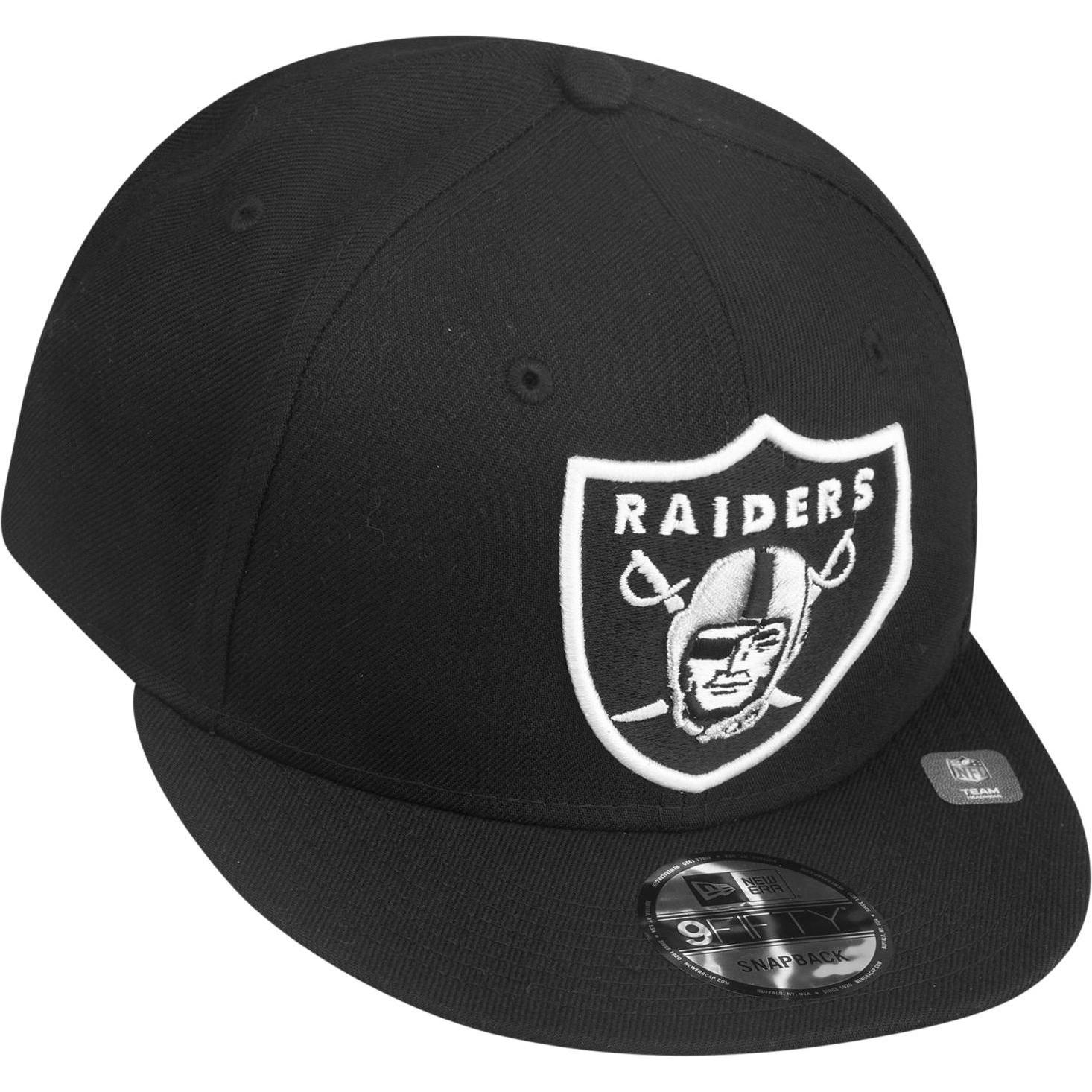 Thumbnail - New Era, Herren, Cap, 9Fifty Logo Las Vegas Raiders, Schwarz