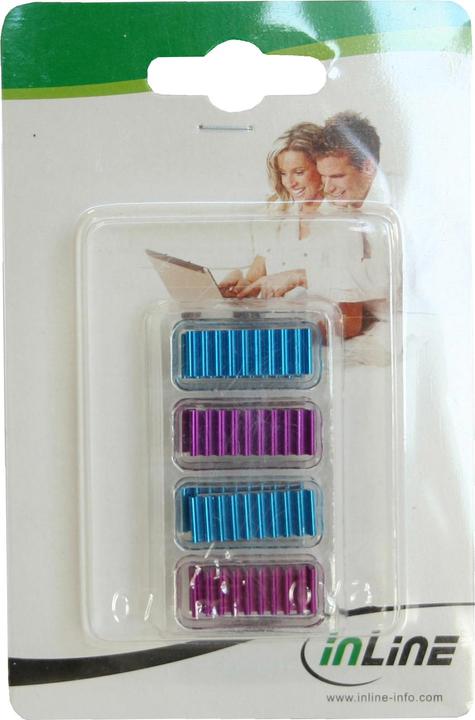 Image du produit InLine Ailettes de refroidissement auto-adhésives du refroidisseur de RAM