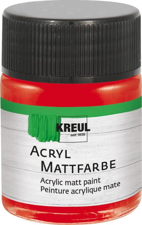 Produktbild Kreul Acryl Mattfarbe Brilliantrot 50ml (50 ml)