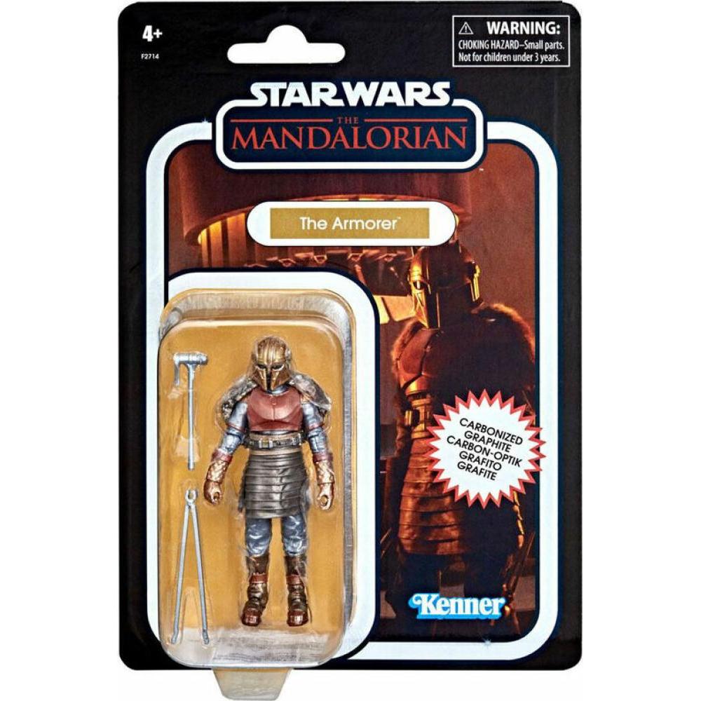 Thumbnail - Hasbro Star Wars: The Mandalorian Vintage Collection Carbonized Actionfigur 2021 The Armorer