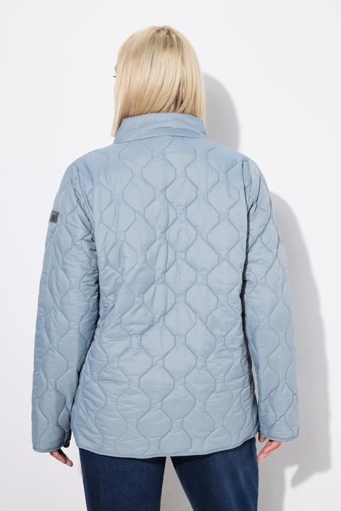 Image du produit Ulla Popken Veste matelassée légère HYPRAR, modèle déperlant, matière recyclée (50, 52)