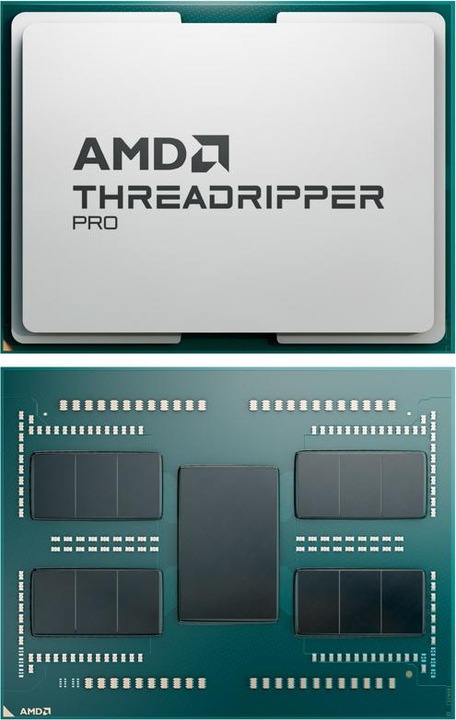 Produktbild AMD Ryzen Threadripper Pro 7995Wx (sTR5, 2.50 GHz, 96 -Core)